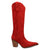 Dingo Womens Evita Red Suede 16in Cowboy Boots