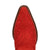 Dingo Womens Evita Red Suede 16in Cowboy Boots