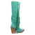 Dingo Womens Twister Green Suede 16in Fringe Cowboy Boots