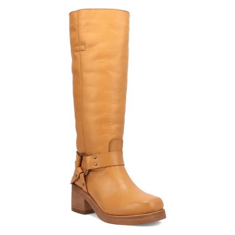 Dingo Womens Casbah Plantain Leather 16in Fashion Boots 7.5 M