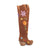 Dingo Womens Flower Power Brown Suede Cowboy Boots 11 M