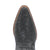 Dingo Womens Silver Dollar Black Leather Fashion Boots