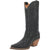 Dingo Womens Silver Dollar Black Leather Fashion Boots