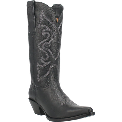 Dingo Womens Out West Black Suede Cowboy Boots