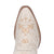 Dingo Womens Full Bloom Cowboy Boots Leather White