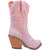 Dingo Womens Yall Need Dolly Purple Denim Cowboy Boots