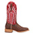 Dan Post Womens Lacey Brown/Red Leather Cowboy Boots 10 M
