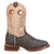 Dan Post Mens Tusker Trail Black/Bone Leather 11in Cowboy Boots