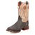 Dan Post Mens Tusker Trail Black/Bone Leather 11in Cowboy Boots