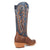 Dan Post Mens Bucky Tan/Blue Leather Cowboy Boots