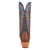 Dan Post Mens Bucky Tan/Blue Leather Cowboy Boots