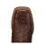 Dan Post Womens Kylo Chocolate Full Quill Ostrich Cowboy Boots