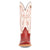 Dan Post Womens Adelaide Red/White Leather Cowboy Boots