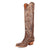 Dan Post Womens Rustic Ridge Brown Leather Cowboy Boots