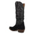 Dan Post Womens Cowgirl Chic Black Leather 14in Cowboy Boots