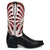 Dan Post Mens Ronan Black/Multi Leather 13in Cowboy Boots