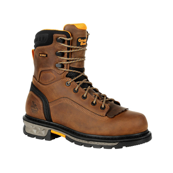 Georgia Mens Black/Brown Leather CarboTec WP LTX Work Boots – The