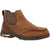 Georgia Mens Athens Superlyte WP Chelsea Brown Leather Work Boots