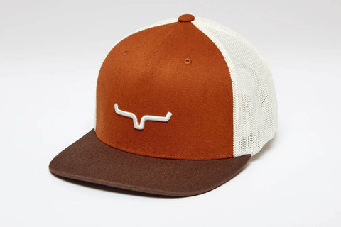 Kimes Ranch Unisex G&T 110 Burnt Orange Wool Blend Trucker Cap