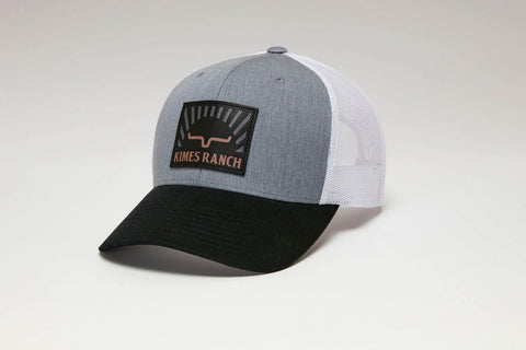 Kimes Ranch Unisex Good Day Charcoal Heather Cotton Baseball Cap Hat