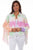 Scully Womens Sherbet Cotton Blend Tie Dye Jacket