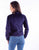 Scully Womens Floral Velvet Navy Cotton Blend Cotton Jacket