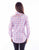 Scully Womens Yarn Dyed Check Red/White/Blue 100% Cotton L/S Blouse