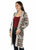 Scully Womens Southwestern Flare Multi-Color 100% Acrylic Cardigan Sweater