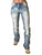 Cowgirl Tuff Womens Chain Breaker Light Wash Cotton Blend Jeans