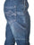Cowgirl Tuff Womens Double Down Flannel Dark Wash Cotton Blend Bib Overall