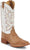 Justin Mens Pascoe Antique Tan Full Quill Ostrich Cowboy Boots