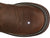Justin Gypsy Round Brown Glitzi Kids Leather Cowboy Boots