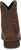 Justin Gypsy Round Brown Glitzi Kids Leather Cowboy Boots