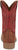 Justin Mens Canter Roasted Cognac Water Buffalo Cowboy Boots
