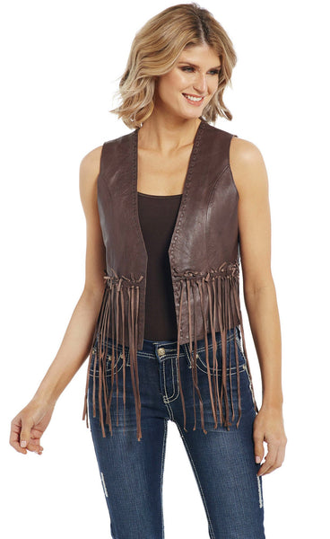 トップス NINE Fringe leather vest トップス NINE Fringe leather vest トップス NINE Fringe