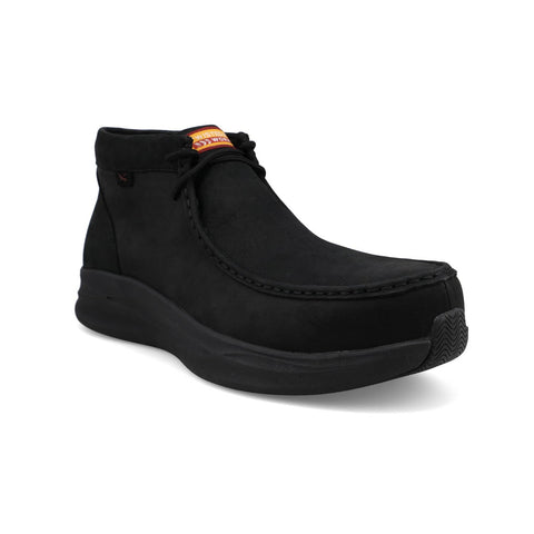 Twisted X Mens UltraLite X Midnight Leather Work Boots