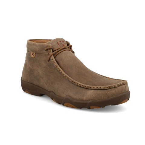 Twisted X Mens UltraLite X Driving Moc Bomber Leather Chukka Boots 11.5 M