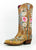 Miss Macie Bean Kids Girls Tan Leather Fashion Boots 2 M