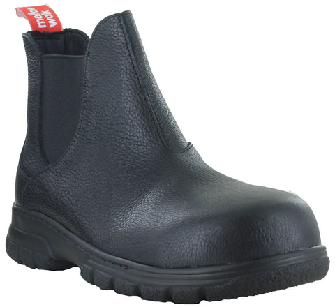 Mellow Walk Maddy Womens Black Leather Chelsea Boots CT 7.5 E