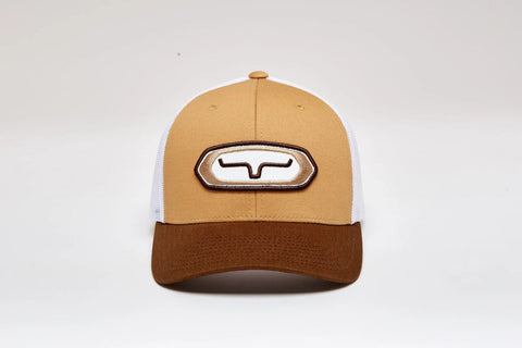 Kimes Ranch Unisex Masher Trucker Work Wear Brown Cotton Baseball Cap Hat