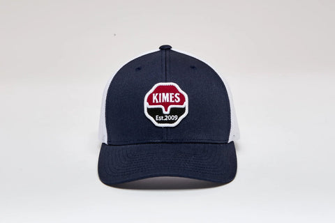 Kimes Ranch Unisex Notary Trucker Navy Cotton Baseball Cap Hat
