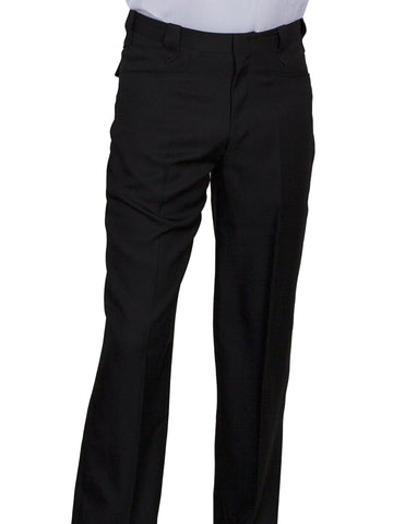 Scully Mens Black Polyester Trousers 34