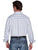 Scully Mens White 100% Cotton Skull Stripe L/S Shirt