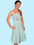 Scully Womens Tube Top Mint 100% Cotton S/L Dress