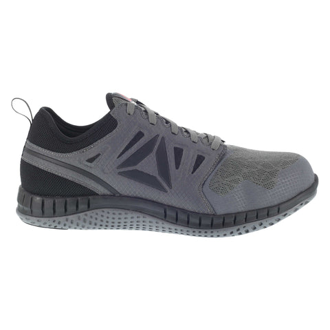 Reebok Mens Grey Mesh Work Shoes Steel Toe Athletic Oxford 11 W
