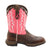 Durango Womens Pink Leather Breast Cancer Western Cowboy Boots