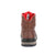 Rocky Mens Dark Brown Leather Rams Horn WP Work Boots