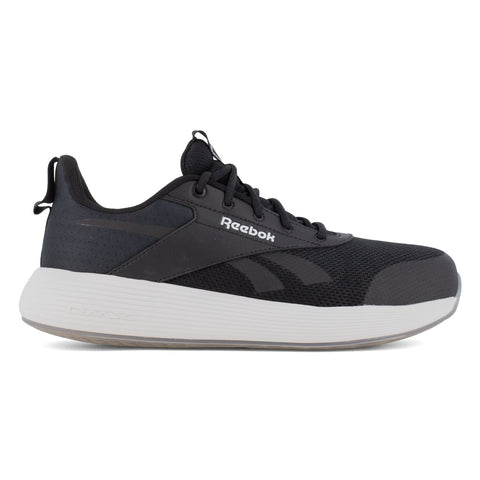 Reebok Womens DMXair Comfort Black/White Microfiber Athletic Work Shoes