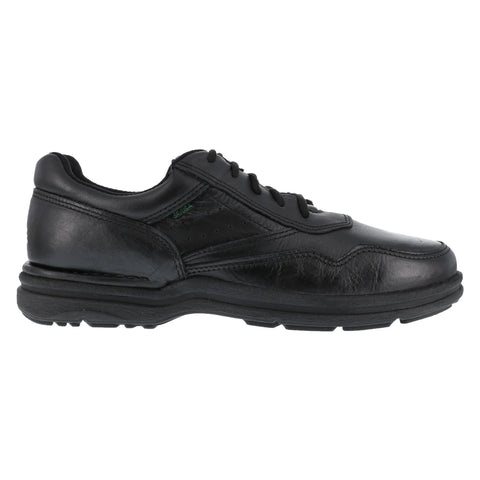 Rockport Mens Black Leather Work Shoes Postwalk Athletic Oxford 6 M