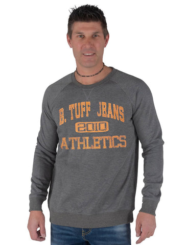 B Tuff Mens 2010 Athletics Charcoal Poly/Rayon Sweatshirt